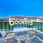 Rancho Suizo Per 4 Persones Amb Vistes Al Mar Amb Piscina Comunitaria